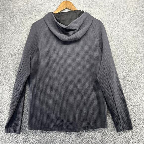 Zusa Brand Sweatshirt Men's Small Gray Pullover Eco Friendly Hoodie Textured - Picture 8 of 12